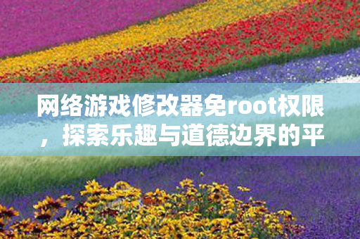 网络游戏修改器免root权限,探索乐趣与道德边界的平衡之道 网络游戏修改器免root权限,探索乐趣与道德边界的平衡之道