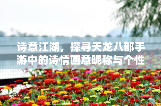 探寻天龙八部手游中的诗情画意昵称与个性标签图片