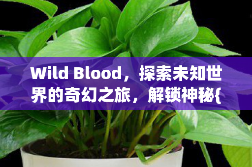 Wild Blood,探索未知世界的奇幻之旅,解锁神秘{奇遇} Wild Blood,探索未知世界的奇幻之旅,解锁神秘{奇遇}