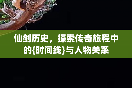 仙剑历史，探索传奇旅程中的{时间线}与人物关系
