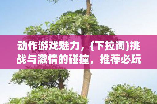 动作游戏魅力，{下拉词}挑战与激情的碰撞，推荐必玩！