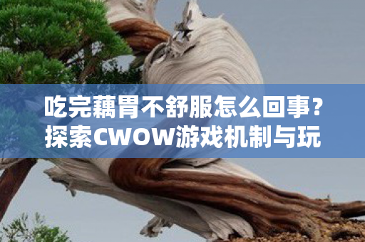 吃完藕胃不舒服怎么回事？探索CWOW游戏机制与玩家社区影响解析