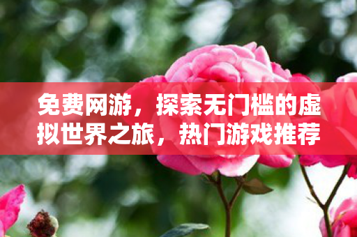 免费网游，探索无门槛的虚拟世界之旅，热门游戏推荐