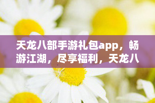 天龙八部手游礼包app，畅游江湖，尽享福利，天龙八部手游礼包app，畅游江湖，尽享福利