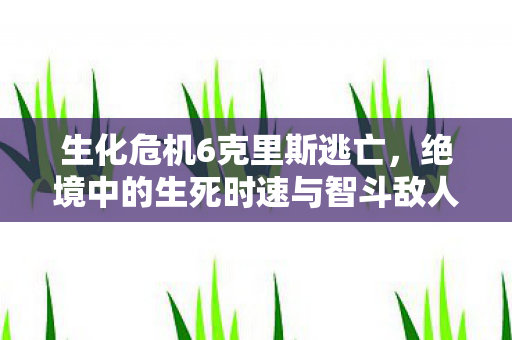 生化危机6克里斯逃亡，绝境中的生死时速与智斗敌人