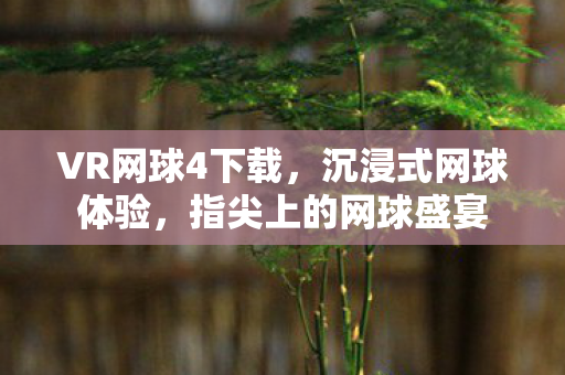 VR网球4下载，沉浸式网球体验，指尖上的网球盛宴