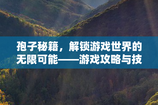 孢子秘籍,解锁游戏世界的无限可能——游戏攻略与技巧 孢子秘籍,解锁游戏世界的无限可能——游戏攻略与技巧