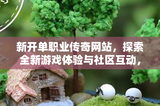 新开单职业传奇网站，探索全新游戏体验与社区互动，探索全新游戏体验与社区互动，新开单职业传奇网站