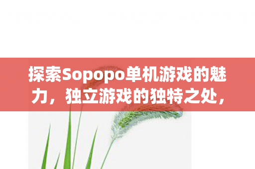 探索Sopopo单机游戏的魅力,独立游戏的独特之处,游戏文化深度解析 探索Sopopo单机游戏的魅力,独立游戏的独特之处,游戏文化深度解析