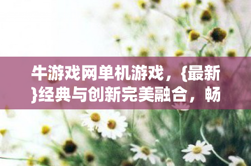 牛游戏网单机游戏，{最新}经典与创新完美融合，畅玩无阻