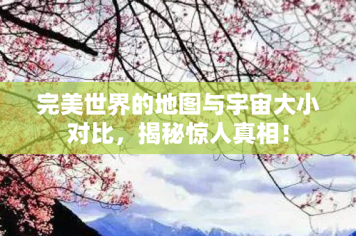 完美世界的地图与宇宙大小对比，揭秘惊人真相！