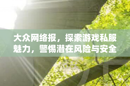 大众网络报,探索游戏私服魅力,警惕潜在风险与安全{下拉词} 大众网络报,探索游戏私服魅力,警惕潜在风险与安全{下拉词}