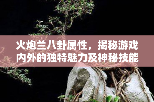 火炮兰八卦属性，揭秘游戏内外的独特魅力及神秘技能！