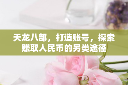 天龙八部,打造账号,探索赚取人民币的另类途径 天龙八部,打造账号,探索赚取人民币的另类途径