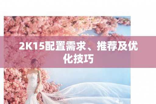 2K15配置需求、推荐及优化技巧