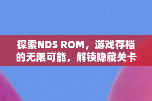探索NDS ROM，游戏存档的无限可能，解锁隐藏关卡与角色！