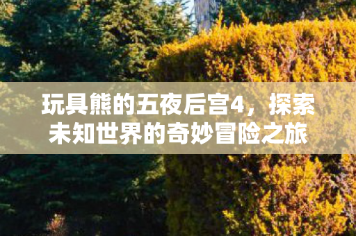 探索未知世界的奇妙冒险之旅图片