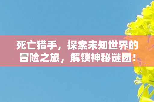 死亡猎手，探索未知世界的冒险之旅，解锁神秘谜团！