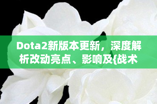 Dota2新版本更新，深度解析改动亮点、影响及{战术调整}