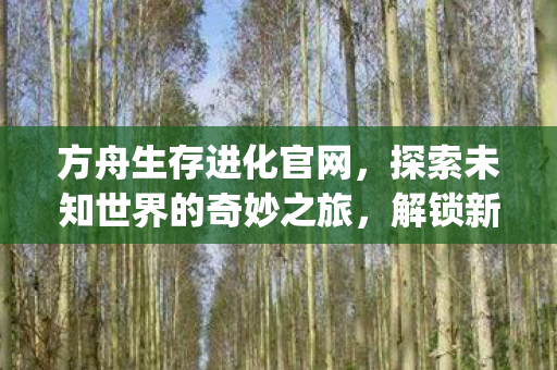 探索未知世界的奇妙之旅图片
