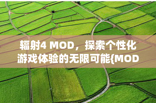辐射4 MOD,探索个性化游戏体验的无限可能{MOD下载} 辐射4 MOD,探索个性化游戏体验的无限可能{MOD下载}