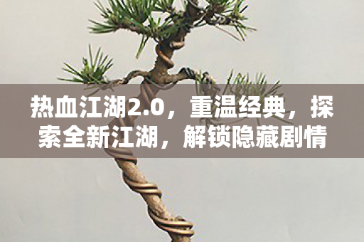 热血江湖2.0，重温经典，探索全新江湖，解锁隐藏剧情