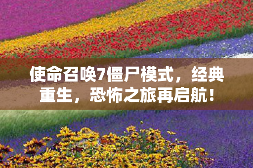 使命召唤7僵尸模式,经典重生,恐怖之旅再启航! 使命召唤7僵尸模式,经典重生,恐怖之旅再启航!