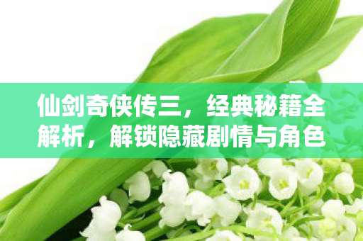 解锁隐藏剧情与角色攻略图片