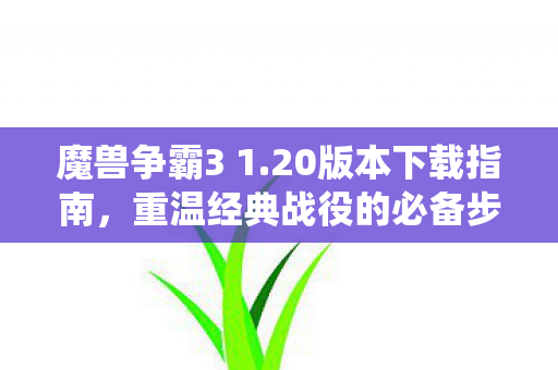 魔兽争霸3 1.20版本下载指南，重温经典战役的必备步骤，魔兽争霸3 1.20版本下载指南，重温经典战役的必备步骤