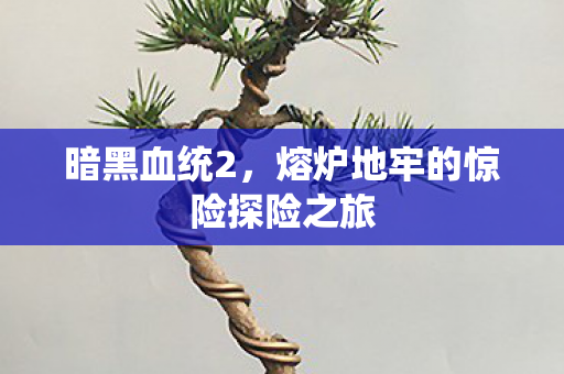 暗黑血统2,熔炉地牢的惊险探险之旅 暗黑血统2,熔炉地牢的惊险探险之旅