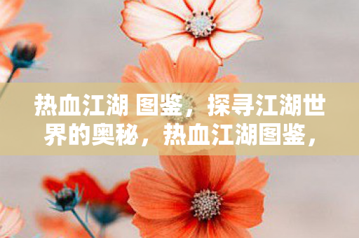 热血江湖 图鉴，探寻江湖世界的奥秘，热血江湖图鉴，探寻江湖世界的奥秘