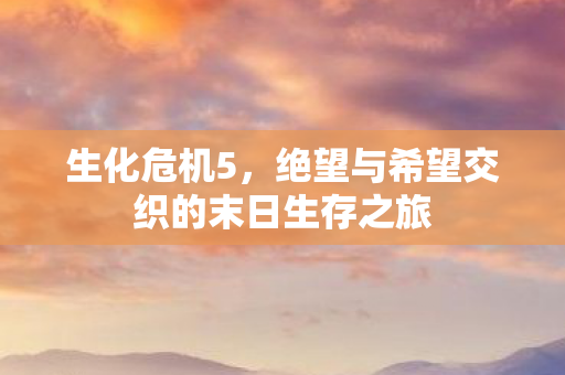 绝望与希望交织的末日生存之旅图片