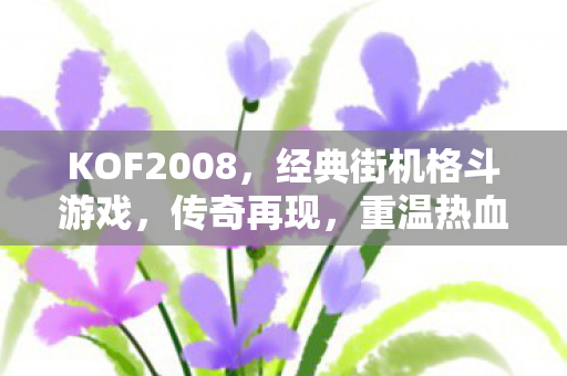 KOF2008,经典街机格斗游戏,传奇再现,重温热血回忆! KOF2008,经典街机格斗游戏,传奇再现,重温热血回忆!