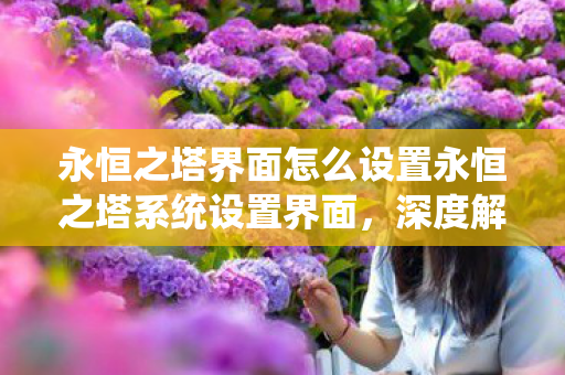 永恒之塔界面怎么设置永恒之塔系统设置界面,深度解析与个性化设置指南,永恒之塔系统设置界面,深度解析与个性化设置指南 永恒之塔界面怎么设置永恒之塔系统设置界面,深度解析与个性化设置指南,永恒之塔系统设置界面,深度解析与个性化设置指南