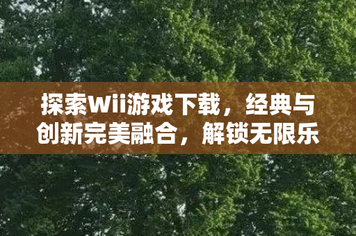 探索Wii游戏下载,经典与创新完美融合,解锁无限乐趣! 探索Wii游戏下载,经典与创新完美融合,解锁无限乐趣!