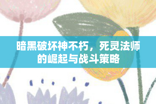 死灵法师的崛起与战斗策略图片