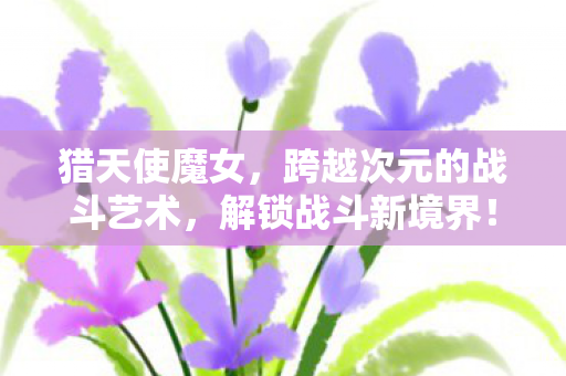 猎天使魔女,跨越次元的战斗艺术,解锁战斗新境界! 猎天使魔女,跨越次元的战斗艺术,解锁战斗新境界!