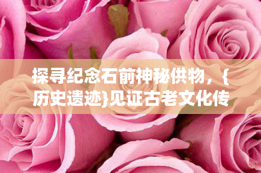 探寻纪念石前神秘供物,{历史遗迹}见证古老文化传承 探寻纪念石前神秘供物,{历史遗迹}见证古老文化传承