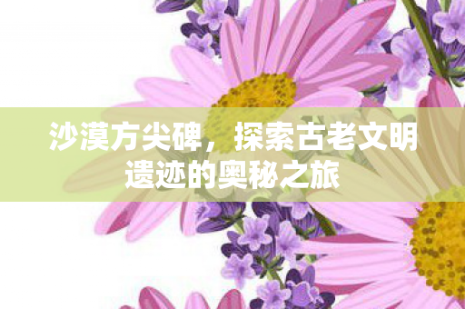 沙漠方尖碑，探索古老文明遗迹的奥秘之旅