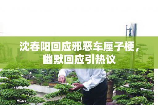 沈春阳回应邪恶车厘子梗，幽默回应引热议