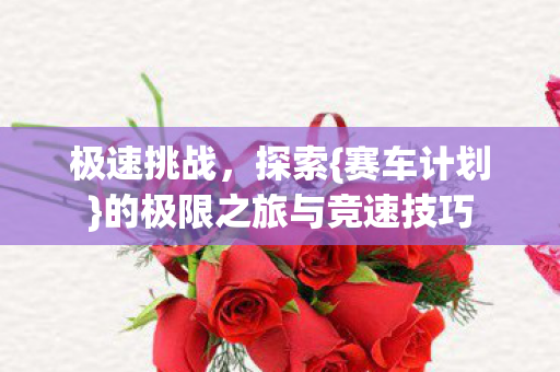 极速挑战，探索{赛车计划}的极限之旅与竞速技巧