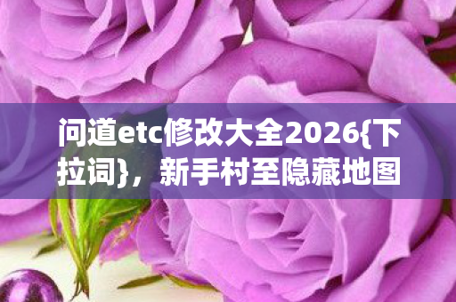 问道etc修改大全2026{下拉词},新手村至隐藏地图全攻略 问道etc修改大全2026{下拉词},新手村至隐藏地图全攻略