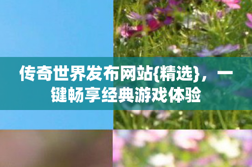一键畅享经典游戏体验图片