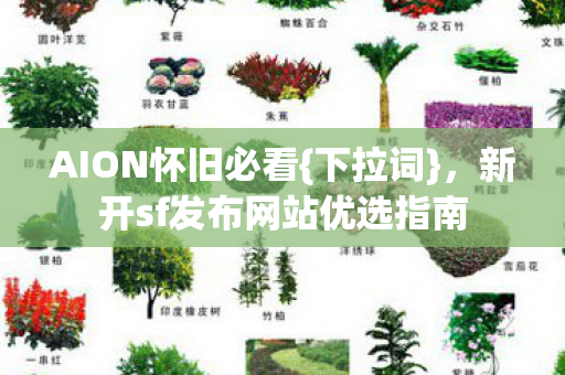 AION怀旧必看{下拉词}，新开sf发布网站优选指南