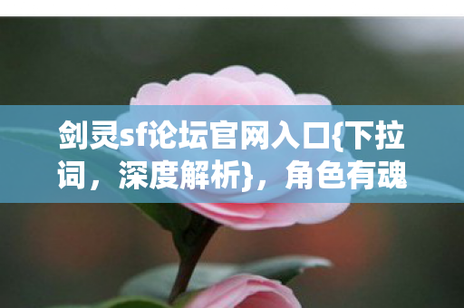 剑灵sf论坛官网入口图片