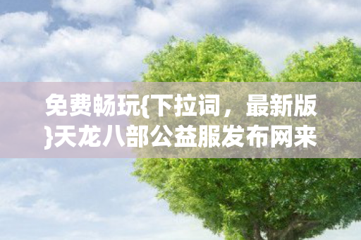 天龙八部公益服发布网来啦图片