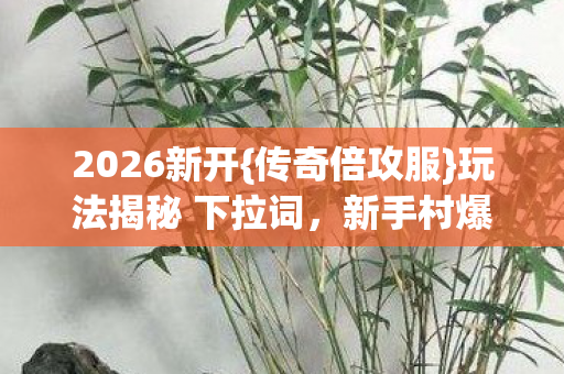玩法揭秘 下拉词图片