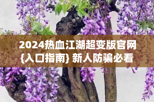 2024热血江湖超变版官网图片