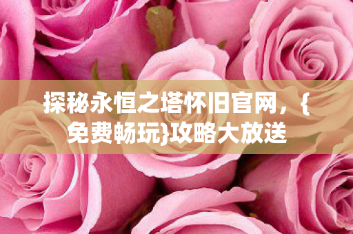 探秘永恒之塔怀旧官网图片