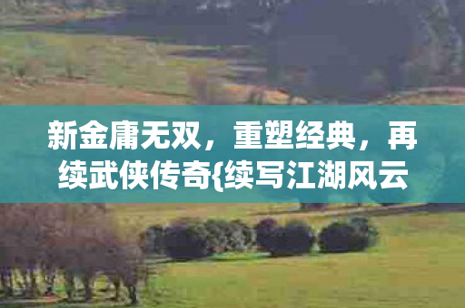 再续武侠传奇图片